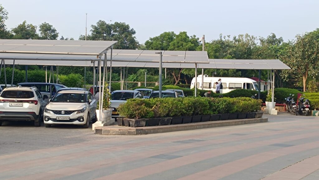 Go Green with Eco-Friendly Parking and Energy Solar Carport Structure Manufacturer - SRPL Group 